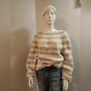Handknit Wool Sweater